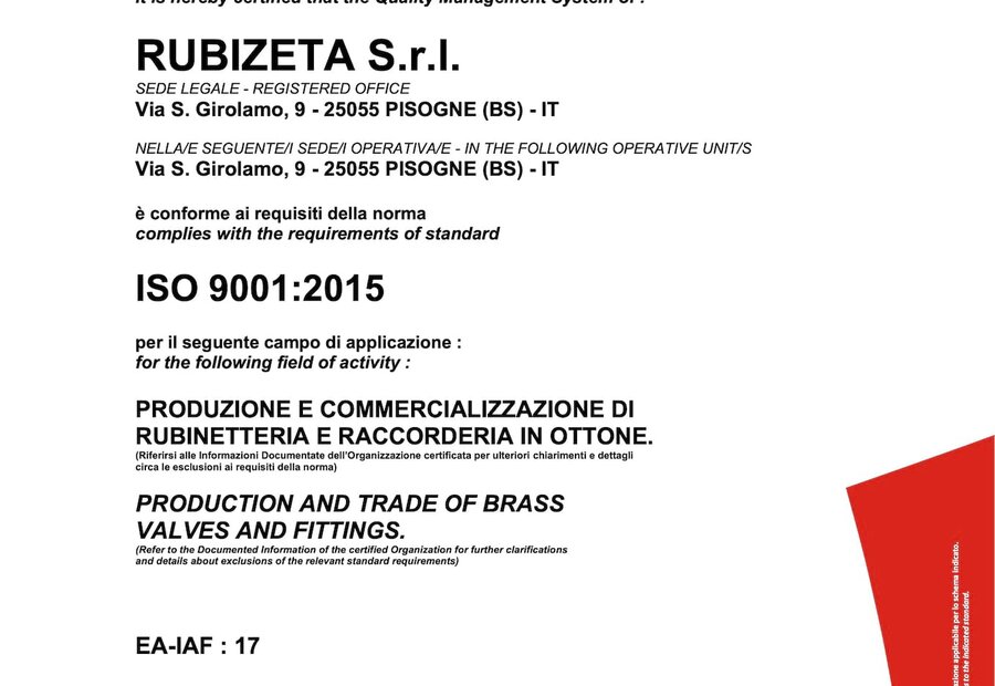 Certificazione