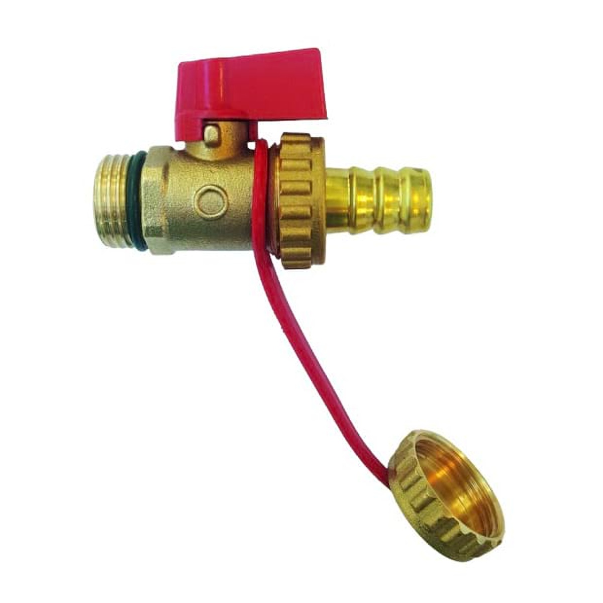 Rubinetto galleggiante silenzioso 1/2 dn90 con sfera per scarico WC