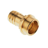 Male hose union threaded gas
