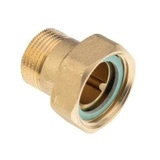 Threaded tail flat seal + nut and gasket set