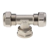Female tee fitting copper pipe