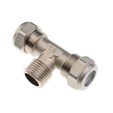 Male tee fitting copper pipe