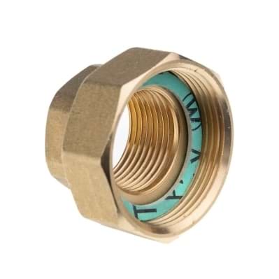 F/F flat sealing tail with nut for circulators with green gasket fasit