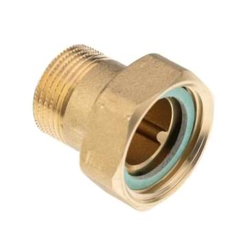 Threaded tail flat seal + nut and gasket set