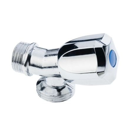 Rubinetto lavatrice 45” cromato