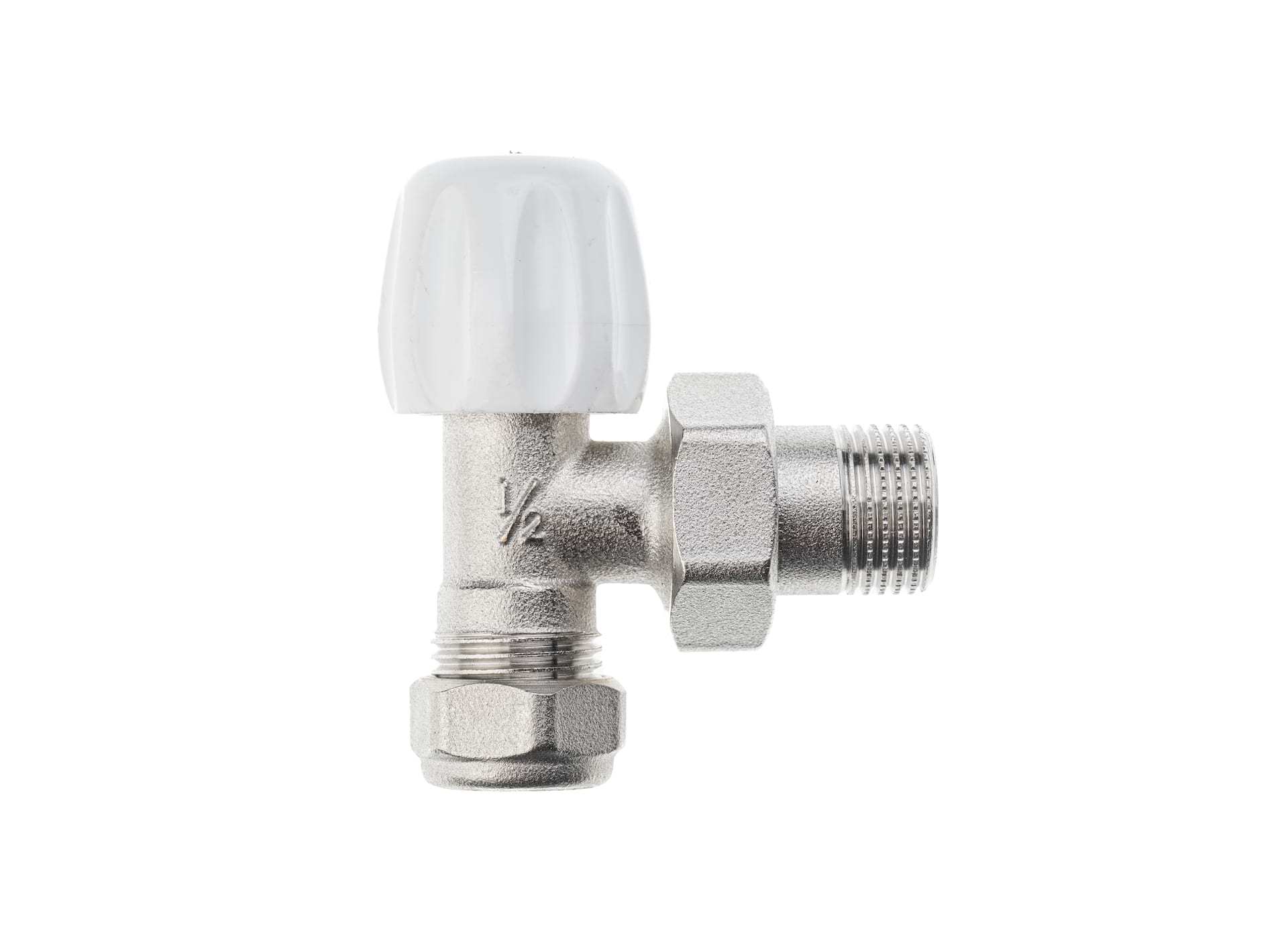 Double-tight elbow valve for copper pipe